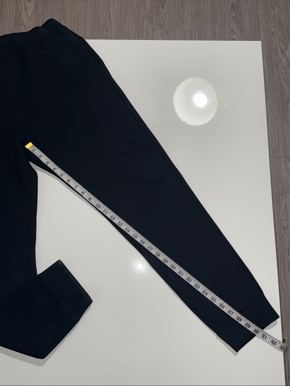 UNIQLO Sweatpants Mens XL Black Fleece Tapered Joggers Running Pants - Picture 5 of 7